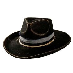 Small Town Black Felt Fedora Side View Black Country Style Fedora For Outdoor, Country Style Black Fedora With Flat Brim, Black Fedora For Country Events In Fall, Black Fedora For Fall Country Events, Black Flat Brim Fedora In Country Style, Rustic Black Hat For Rodeo, Black Country Fedora For Outdoor, Black Fedora For Western-themed Events In Fall, Black Fedora For Western-themed Fall Events