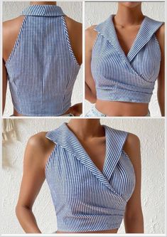 Trendy Crop Top, Luxury Photography, Design Moda, Fashion Top Outfits, Unique Blouse Designs, Unique Blouse, Trendy Blouse Designs, Fancy Blouses