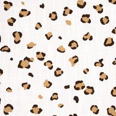 a white background with brown and black spots