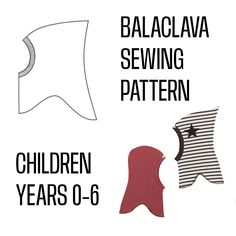 an image of sewing patterns for children's clothing