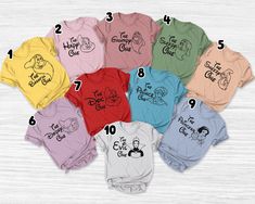 Seven Dwarfs Shirts, Seven Dwarfs, Disney Group Shirts, Snow White, Disney Family Shirts Family Disney Shirts Matching Red, Group Disney Christmas Shirts, Gender Neutral Disney Shirts, Aunt And Niece Shirts Disney, Family Gnome Shirts, Disney Best Friend Shirts For 3, Group Disney Drinking Shirts, Snow White Bachelorette Shirts, Disney Sweatshirts For Family