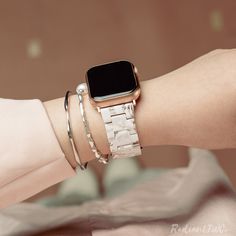 Resin Apple Watch Band Handcrafted Watch Strap Compatible 38mm-41mm, 42mm-45mm Series 1-9 SE for Wrist Strap Apple Watch Strap - Etsy Rectangular White Watch Accessories For Gift, Rectangular White Watch Accessories As Gift, White Rectangular Watch Accessories For Gifts, Trendy White Apple Watch Band With Bracelet Strap, Trendy White Watch With Bracelet Strap, Modern White Gold Bracelet Strap Apple Watch Band, Adjustable Everyday Apple Watch Band With Wrist Strap, Trendy White Bracelet Strap Apple Watch Band, White Watch Band With Bracelet Strap