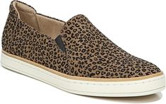 Elevate your comfort and style with these Women's Naturalizer Kemper Slip On shoes. Featuring a stylish leopard color, these slip-on shoes are perfect for casual wear. The shoes are made with high-quality leather upper material that ensures durability and comfort. The slip-on closure provides an easy and convenient way to wear the shoes. The shoes are designed with a comfortable fit and a slip-on style that makes them perfect for everyday wear. These shoes are a great addition to any woman's shoe collection. Casual Cushioned Slip-ons For Fall, Comfortable Brown Slip-on Sneakers For Spring, Fall Slip-on Sneakers, Casual Fall Slip-ons With Textured Sole, Brown Slip-on Sneakers For Spring, Casual Slip-ons With Ortholite Insole For Fall, Spring Leopard Print Slip-on Sneakers, Casual Brown Synthetic Slip-ons, Comfortable Slip-on Fall Sneakers