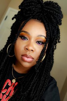 Spring Twist Hairstyles, Spring Twists, Long Box Braids, Crochet Braid Styles, Twist Styles, Stitch Braids