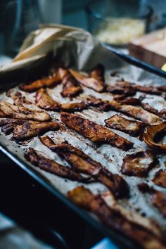 the food is prepared and ready to be cooked in the oven for consumption at the restaurant