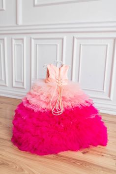 Princess Style Tiered Wedding Dress, Wedding Princess Dress With Tiered Shape, Wedding Princess Tiered Dress, Wedding Princess Dress With Tiered Style, Tiered Princess Dress For Wedding, Tiered Tulle Princess Dress, Pink Tiered Tutu Dress For Party, Pink Tiered Gown With Ruffles, Pink Ruffled Ball Gown For Pageant