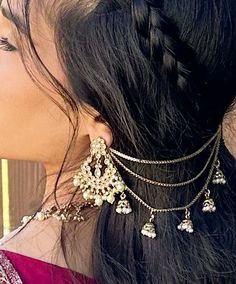 Desi Hair, Desi Love, Indian Accessories, Asian Jewelry, Desi Fashion Casual, Self Portrait Poses, Indian Jewelry Sets, Pakistani Jewelry, Indian Aesthetic