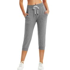 Questions? Leave A Comment Below! Stretch Sweatpants With Cargo Pockets, Cotton Bottoms With Side Pockets And Capri Length, Cotton Capri Length Bottoms With Side Pockets, Casual Workout Capri Bottoms, Casual Capri Length Workout Bottoms, Cotton Workout Bottoms With Pockets, Athleisure Cotton Capri Bottoms, Cotton Cargo Capri Bottoms, Cotton Capri Bottoms With Cargo Pockets