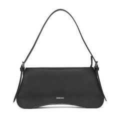 Eva Shoulder Bag | Women's Eva Shoulder Bag Black - SINBONO Evening Baguette Bag With Removable Pouch In Faux Leather, Evening Shoulder Baguette Bag In Faux Leather, Faux Leather Shoulder Baguette Bag For Evening, Evening Faux Leather Baguette Bag With Removable Pouch, Modern Faux Leather Baguette Bag, Modern Faux Leather Baguette Bag For Travel, Modern Faux Leather Baguette Bag For Office, Modern Black Faux Leather Baguette Bag, Versatile Faux Leather Baguette Bag