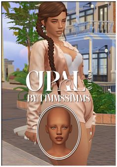 an image of a woman with braids on her head and the caption upal by imissims