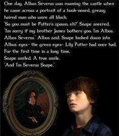 an image of harry potter in front of a mirror with the caption on it