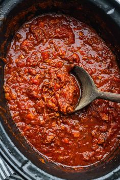 Slow Cooker Sunday Sauce (Sugo)