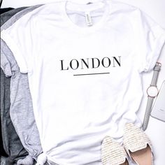 New T-Shirt, Sizes From S To Xl, Available In Different Colors, For Men Or Women London Tshirt, Italy Shirt, England Shirt, London Gifts, London Trip, England London, Travel Shirts, Vacation Shirts, London Travel