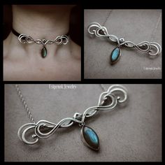 Wire Wrap Jewelry Designs, Wire Wrapped Jewelry Diy, Fan Jewelry, Fairy Jewelry, Wire Work Jewelry