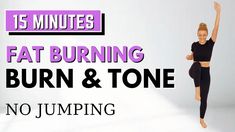 Join me for this 15 Min Burn & Tone Session and let's burn some calories and get a nice tone! This is a bodyweight workout you can use for calorie burn, weig... Calorie Burn, Bodyweight Workout, Burn Calories, Body Weight, Let It Be