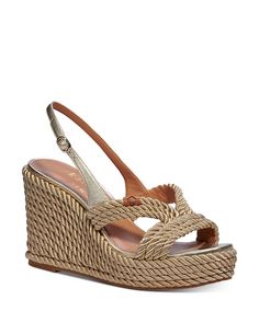 kate spade new york Women's Tahiti Slip On Slingback Esapdrille Sandals Shoes - Bloomingdale's Elegant Slingback Sandals With Woven Sole, Chic Slingback Espadrilles For Beach, Chic Beach Slingback Espadrilles, Elegant Open Toe Straw Espadrilles, Chic Spring Slingback Espadrilles, Elegant Straw Espadrilles For Vacation, Elegant Ankle Strap Espadrilles For Vacation, Luxury Espadrilles For Beach In Spring, Luxury Beach Espadrilles For Spring