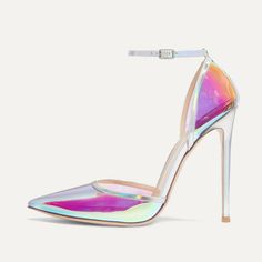 Original Intention Women High Heels Pumps Transparent Pointed Toe Colorful Party Wedding Shoes Woman US Size 3-16.  Please Refer to Our Sizing Info When Selecting Size. Women High Heels, Womens Wedding Shoes, Colorful Party, Heels Pumps, Shoes Woman, Shoe Obsession, High Heel Pumps, Womens High Heels, Party Wedding