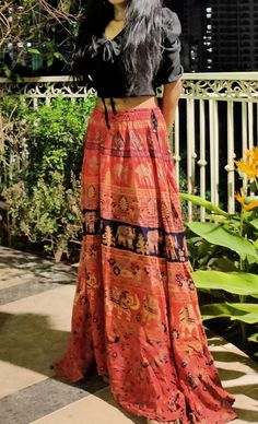 Modest Indian Outfit, Desi Skirt Outfits, Desi College Outfits, Desi Fits, Indian Skirt, Desi Aesthetic