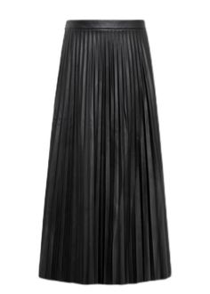 Elegant Black High Waist Faux Leather Pleated Skirts SpringFabric: Faux LeatherSize & Fit: This garment fits true to size.Length: Size S measures 34.71"from waist to hem.Waist:Fitted - very fitted at natural waist Hip: Loosely Fitted. room for hips. Hand Wash Cold. Leather Pleated Skirt, Pleated Skirts, Spring Fabric, Black High Waist, Linen Blouse, Spring Shirts, Spring Tops, Printed Linen, Nike Outfits