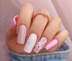 Easter Nails Design Spring, Pastel Nail Art, Nail Art For Beginners