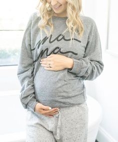 With a comfy fit and feel, this sweatshirt is perfect for all things #momlife.  Whether it’s a day full of lounging or running errands with the kiddos, she’ll be cozily sporting her favorite nickname of all, Mama!Sizing is unisex.  Intended to be a bit baggier and cozy, we recommend ordering your typical size unless you like an extra loose fit.  Raglan sleeves and a stretch collar, cuffs and hem.  Fabric is 7.2-ounce, 66/34 poly/ring spun cotton French terry. Comfy Super Soft Sweatshirt For Lounging, Comfy Soft-washed Sweatshirt For Everyday, Comfy Super Soft Lounging Sweatshirt, Comfy Everyday Soft-washed Sweatshirt, Everyday Comfy Soft-washed Sweatshirt, Comfy Soft-washed Everyday Sweatshirt, Super Soft Cozy Fit Sweatshirt For Lounging, Comfortable Fleece Sweatshirt For Lounging, Cozy Super Soft Everyday Sweatshirt