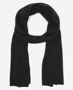 WHAT’S IN IT FOR YOU? Women's knit scarf Soft rib knit Wool cashmere blend A great gift Imported | Kenneth Cole | Site Exclusive! Wool Cashmere Scarf in BLACK Black Wool Scarf, Half Cardigan, Perfect White Tee, Cashmere Outfits, Knitting Women, Wool Scarf, Cashmere Scarf, Knit Scarf, Black Wool