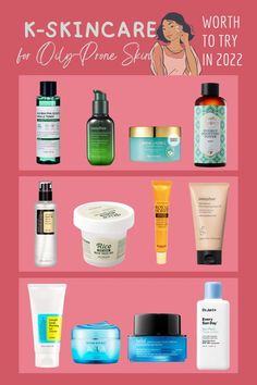 Discover the top affordble korean skincare products for oily skin you have to try in 2022. Includes best korean sunscreen for oily skin, best moisturizer for oily skin, best korean face cleanser for oily skin and more Face Cleanser For Oily Skin, Best Korean Sunscreen, Best Moisturizer For Oily Skin, Sunscreen For Oily Skin