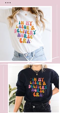 Edit | Labor and delivery nurse sweatshirt L&d nurse sweatshirt LnD Nurse Crewneck Sweatshirt Nurse Labor and Delivery Nurse Sweater Holiday Shirt