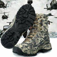 Combat Fashion, Club Boots, Army Shoes, Combat Shoes, Cutout Ankle Boots, Military Combat Boots, Combat Boots Men, Military Combat, Boots Waterproof