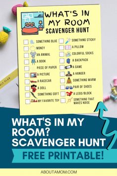 With this Bedroom Scavenger Hunt, kids have something to keep them entertained even when they can’t go outside. Use this indoor scavenger hunt during school closures, summer break or anytime the weather outside isn’t ideal. Scavenger Hunt Kids, Indoor Scavenger Hunt, Scavenger Hunt Printable, What Do You Hear, Scavenger Hunt For Kids, Scavenger Hunts, Sensory Room, Virtual School, Games Activities