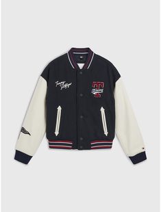 Tommy Hilfiger girls' jacket.  Material: 90% Polyesther Pes. Tommy Hilfiger Jacket, Tommy Hilfiger Store, Tommy Hilfiger Kids, Tommy Hilfiger Girl, Desert Sky, Tommy Hilfiger Jackets, Kids Styles, Kids Logo, Kids Sale