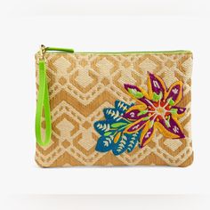 Nwot Vera Bradley Straw Beach Floral Wristlet Pop New Without Tags , Never Used Get Ready For Spring/Summer Measurements: 10.5”L X 8”H Add A Pop Of Color To Your Outfit With This Beautiful Vera Bradley Wristlet. Perfect For Any Occasion, Whether It's A Casual Day Out Or A Fancy Party, This Multicolor Clutch Is Sure To Make A Statement. The Lightweight And Spacious Design Features Inner Dividers To Keep Your Essentials Organized, While The Faux Leather Wrist Strap Ensures Easy And Comfortable Car Beige Clutch For Vacation, Beige Rectangular Wristlet For Spring, Rectangular Beige Wristlet For Spring, Beige Clutch For Beach, Summer Beach Pouch Clutch, Cream Woven Clutch For Beach, Spring Beach Pouch Clutch, Green Rectangular Clutch For Beach, Beach Multicolor Pouch Clutch