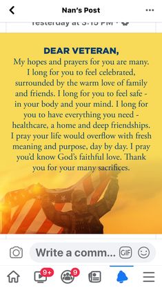 Veterans Gifts, Lovable Quotes, Veterans Appreciation, Operation Gratitude, Veterans Day Celebration, Autumn Poems