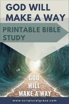 god will make a way printable bible study