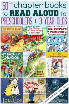 50+ Chapter Books for Preschoolers and 3 Year Olds Books For Preschool, Reading Rainbow, Petite Section, School Books