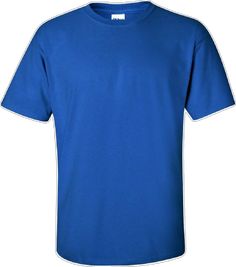 Blue Stretch Crew Neck T-shirt, Classic Blue Crew Neck T-shirt, Stretch Plain T-shirt With Crew Neck, Classic Blue Short Sleeve T-shirt, Classic Blue Plain Top, Classic Blue Crew Neck Top, Cotton Shorts, T Shirts, Collage