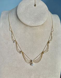 ✨ Versatility Meets Luxury ✨
Our 18K Gold Pearl Necklace boasts 3-7mm freshwater pearls elegantly arranged on a 45cm chain. This versatile piece complements both casual and formal looks, making it a must-have in your jewelry collection.

🎁 Shop Now: https://www.etsy.com/ca/shop/EttheaJewelry

✨ Tag: #SKU002 #EttheaJewelry #PearlJewelry #18KGold