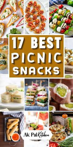 Discover a variety of delicious picnic finger foods. These easy and portable camping recipes are perfect for summer. From refreshing summer finger foods to grilled finger foods, find the best picnic food ideas. Enjoy healthy picnic snacks, quick camping meals, and no-cook options. These simple and light summer appetizers will satisfy your taste buds. These picnic treats and outdoor finger foods will keep you fueled. Elevate your picnic experience with these scrumptious picnic appetizers. Ideas For Picnic Food, Picnicking Ideas Food, Finger Food Picnic, Pick Nick Food, Concert Picnic Food Ideas, Beach Picnic Food Ideas Simple, Boat Picnic Food Ideas, Lake Snacks Summer, Picnic Snack Ideas Simple