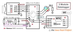 an electronic circuit diagram with three different components and instructions to use it for the project