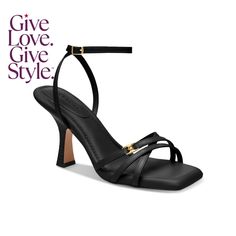 in stock Coach Sandals, High Heel Dress, Dress Sandals, Dress And Heels, Black Sandals, Sandals Heels, High Heels, In Store, Pick Up