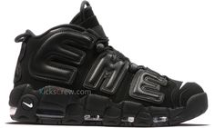 Firstly released in 1997, the Nike Air Pippen series is one of the Nike Basketball's underrated pieces . Full-range cushion, dynamic fit, and lightweight constructions were all there. \nIt's nearly impossible to miss Nike Air Uptempo. Debuted in 1996, it is a bold basketball sneaker inspired by oversized objects from ’90’s graffiti and pop art. \n Oversized Objects, Nike Air Uptempo, Nike Air More Uptempo, Nike Air More, Black Basketball Shoes, Basketball Sneakers, Nike Basketball, Fashion Performance, Sketchers Sneakers