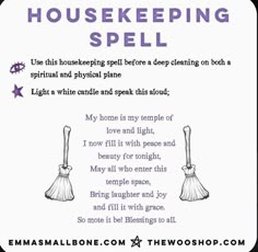 House Witchcraft, Home Blessing Spell, Spells That Actually Work, Witchcraft Spells For Beginners, Hoodoo Spells, Spells For Beginners, Witch Rituals, Wiccan Magic