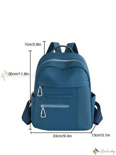 Bird in Bag - Streamlined Classic Backpack with Compact Zipper Closure Leather Backpack With Zipper Closure For Students, Trendy School Leather Backpack With Zipper Closure, Student Nylon Backpack With Zipper Closure, Versatile Backpack With Zipper For Back To School, Versatile Backpack For Back To School With Zipper Closure, Versatile Backpack With Zipper Closure For Back To School, Nylon Leather Backpack With Zipper For Daily Use, Versatile Leather School Backpack With Zipper Closure, Casual Leather Backpack With Zipper For Back To School