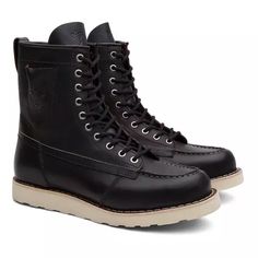 Bota de couro Ohio Pocket Black Boots Black Boots, Top Sneakers, Combat Boots, High Top Sneakers, High Tops, Ohio, Boots, Sneakers, Black