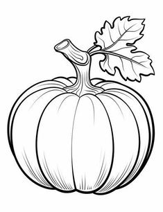 Pumpkin Print Out, Pumpkin Cutouts Template, Pumpkin Drawings, Pumpkin Coloring, Fall Drawings, Pumpkin Images, Pumpkin Applique