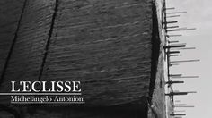 a black and white photo with the words leclisse on it's side