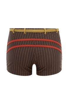 Blake Swim Shorts | Brown Pinstripe – With Jéan With Jéan, Brown Pinstripe, High Waist Short, Cute Bikinis, Swim Shop, Swim Accessories, New Arrival Dress, Swim Trunks, Swim Shorts