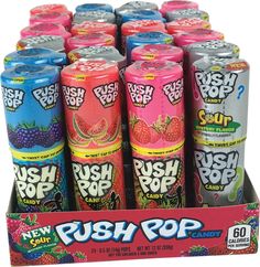 Original Push Pops - 61028 Push Pop Candy, Perfect Stuff, Aesthetic Candy, Christmas Party Treats, Luxury Stuff, Bunny Coloring, Barbie Party Decorations, Oreo Fudge, Freebies By Mail