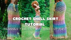 crochet shell skirt pattern for beginners