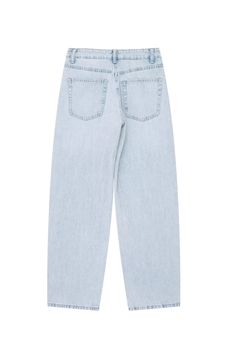 Goodnight Macaroon 'Chloe' Mid-waist Balloon Denim Jeans (2 Colors) Denim Mid-waist Measurements XS - Waist 68cm, Length 105cm S - Waist 72cm, Length 106cm M - Waist 76cm, Length 107cm L - Waist 80cm, Length 108cm Machine cold and gentle cycle or hand wash cold Lay flat to dry Do not tumble dry Do not iron If you are unsure or need assistance selecting the proper size or color, please contact our Customer Services team and they'll be more than happy to help. Light Blue High Waist Denim Jeans, Light Blue Denim Jeans With Pockets, High Waist Light Blue Denim Jeans, High-waist Light Blue Denim Jeans, Light Blue Cotton Jeans With Five Pockets, Light Blue Baggy High-waisted Jeans, Light Blue Baggy High Waist Jeans, Light Blue High Rise Denim Bottoms, Light Blue High Rise Jeans With Pockets